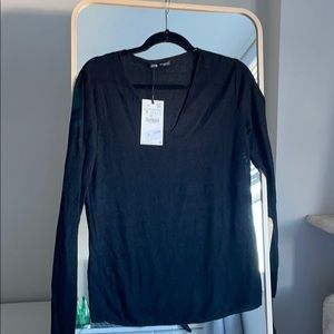 NWT Zara Long Sleeve Top